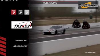 #1 Qualified Roll Race Dodge Viper Runs 225 mph at TX2K22