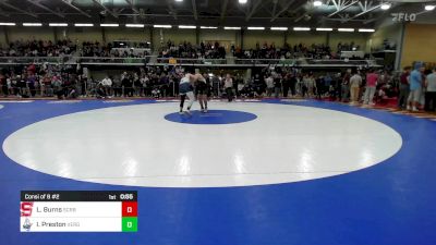 190 lbs Consi Of 8 #2 - Luke Burns, Scarborough vs Isaac Preston, Vergennes