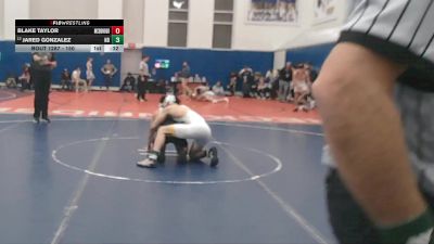 150 lbs Cons. Round 2 - Blake Taylor, McDonogh vs Jared Gonzalez, Notre Dame Green Pond