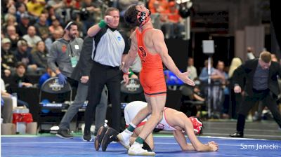 125 lb Semifinal, Patrick Glory, Princeton vs Vito Arujau, Cornell