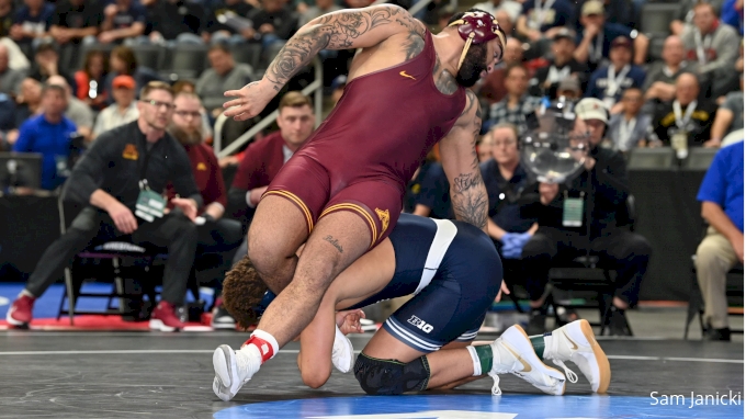 285 Lb Semifinal, Gable Steveson, Minnesota Vs. Greg Kerkvliet, Penn State