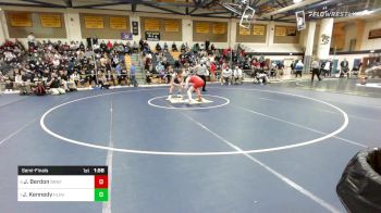 145 lbs Semifinal - Josh Berdon, Branford vs Joseph Kennedy, Plainville