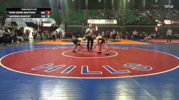 7A 126 lbs Champ. Round 1 - John David Shattuck, Grissom Hs vs Jackson Shatley, Florence