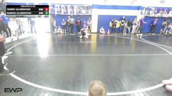 90-105 lbs Rr Rnd 1 - Varric Allsbrooks, Warhorse Wrestling Club vs Damian Allsbrooks, Warhorse Wrestling Club