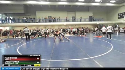 138 lbs Cons. Round 4 - Vans Sterner, Riverton Wolf Pack vs Max Richins, Wasatch