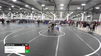 70 lbs Quarterfinal - Jesse Espinoza, Total Kaos vs Roan Watters, Thundercats WC