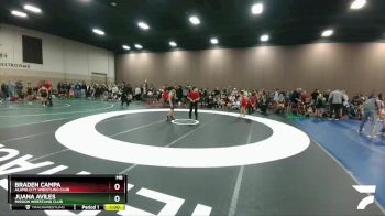100-102 lbs Round 1 - Braden Campa, Alamo City Wrestling Club vs Juana Aviles, Mission Wrestling Club