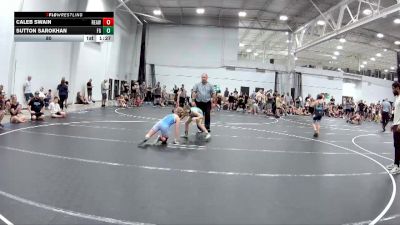 80 lbs Semis (4 Team) - Caleb Swain, Revival Awakening vs Sutton Sarokhan, Frost Gang