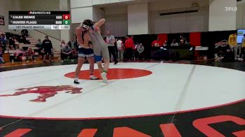 Boys 175 lbs 1st Place Match - Caleb Menke, Hayden vs Hunter Flagg, Manhattan