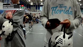 130 lbs Quarterfinal - Ezekiel Ingraham, Miami Beach vs Berry Nasir Stvil, Kongkrete
