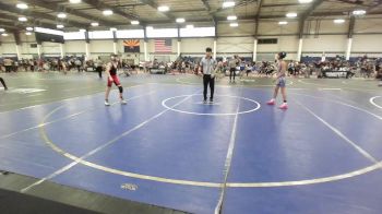 88 lbs Consi Of 4 - Jax Colombo, PV Bighorns vs Ryker Fuentes, Crismon Wrestling