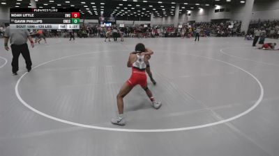 126 lbs Champ. Rd Of 64 - Noah Little, Spartan Wrestling Club vs Gavin Phillips, Cabot Wrestling Club - CPR