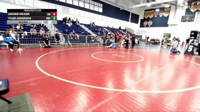 116-125 lbs Round 1 - Tyler Anderson, Wrightwood Wrestling Club vs Archer Wilson, LAWC/Chaminade