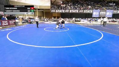 Girls 3A 235 lbs Quarterfinal - Ren Schaber, Cheney (Girls) vs Jenisty Ongosia, Lincoln (Tacoma) (Girls)