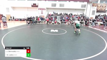 285 lbs Round Of 16 - John Bermudez, Minnechaug vs Ben Leahy, Nashoba