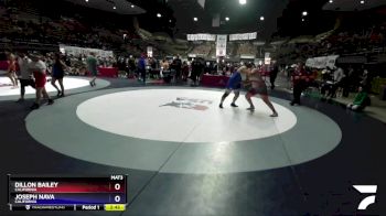 125 lbs Semifinal - Dillon Bailey, California vs Joseph Nava, California