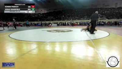 Round Of 64 - Korbin Pendley, Carl Albert vs Josiah Mansfield, McAlester