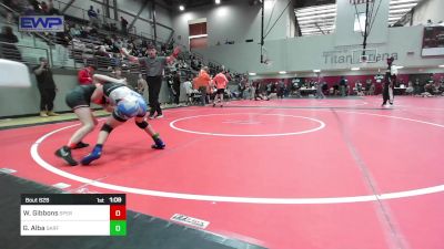 64 lbs Rr Rnd 3 - Walker Gibbons, Sperry Wrestling Club vs Gabriella Alba, SARfit