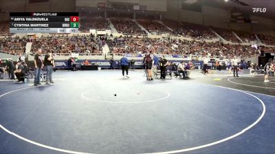 138-D2 Quarterfinal - Ivy Odle, Thunderbird High School vs Juliana De Marco, Poston Butte High School