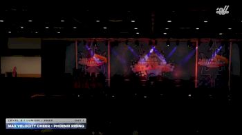 Max Velocity Cheer - Phoenix Rising [2026 L2.1 Junior - PREP Day 1] 2026 ASC Return to Atlantis Tacoma Showdown
