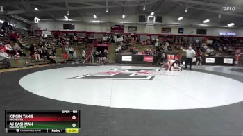 184 lbs Cons. Round 1 - Kirgin Tanis, Rochester vs Aj Cashman, Indiana Tech