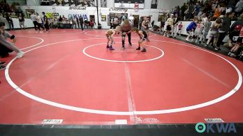 52 lbs Final - Talon Wright, R.A.W. vs Hudson Vanover, Salina Wrestling Club