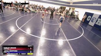 82 lbs Round 1 (6 Team) - Vayda Chavez, Gold Rush vs Harlym Ward, Utah 1