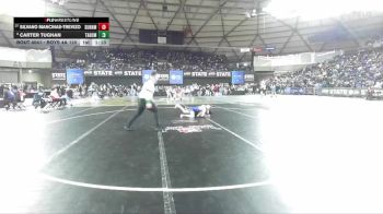 Boys 4A 120 lbs Champ. Round 1 - Silvano Mancinas-Trevizo, Sunnyside vs Carter Tughan, Tahoma