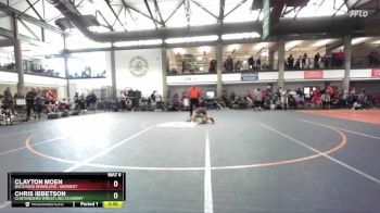 82-85 lbs 5th Place Match - Chris Ibbetson, Contenders Wrestling Academy vs Clayton Moen, Backyard Brawlers - Midwest