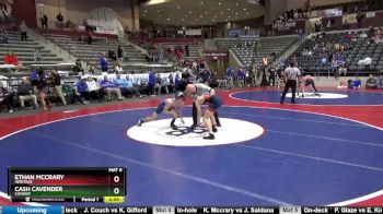 6A 120 lbs Cons. Semi - Cash Cavender, Conway vs Ethan Mccrary, Heritage