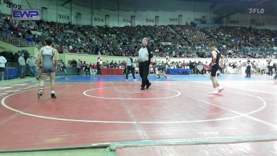 88 lbs Round Of 32 - Camdyn Slaughter, Mustang Middle School vs Cale Mcgee, Team Choctaw