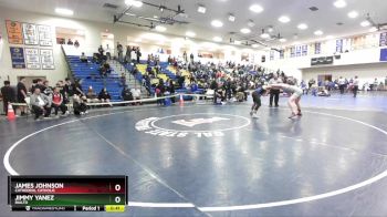 150 lbs 3rd Place Match - James Johnson, Cathedral Catholic vs Jimmy Yanez, Rialto