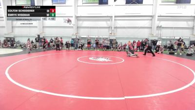 60 lbs Semifinal - Colton Scheiderer, OH vs Emryk Wiseman, WV