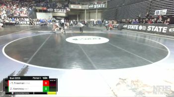 2A 195 lbs Quarterfinal - Terrill Freeman, Othello vs Zakaria Hammou, North Kitsap