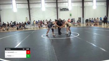 200 lbs Consolation - Donald Schmidt, Selah vs Jacob Potts, Silverbacks WC