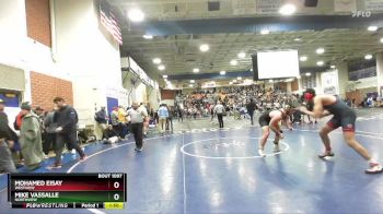 190 lbs Champ. Round 3 - Mike Vassalle, Northview vs Mohamed Eisay, Westview