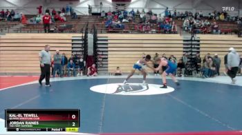 132 lbs Cons. Round 2 - Jordan Raines, The Fort Hammers vs Kal-El Tewell, Quaker Wrestling Club