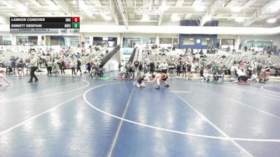 138 lbs Champ. Round 2 - Emmitt Despain, Miner Wrestling Club vs Landon Conover, Sublime Wrestling Academy