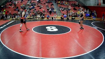 160 lbs Cons. Round 4 - Caleb Sines, Meyersdale Area Hs vs Moses Pinkevich, Southside