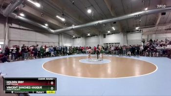 165 lbs Champ. Round 1 - Vincent Sanchez-Vasquez, Pueblo County vs Holden Irby, Fort Collins