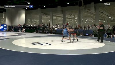 61 kg Champ. Rd Of 16 - Zachary Ourada, Nebraska Kearney vs Seth Gross, Titan Mercury Wrestling Club