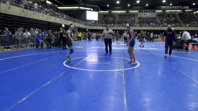 118 lbs Semifinal - Aerianna Edwards, Salisbury vs Alayna Derby, Middletown