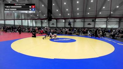 Junior Boys FS - 132 lbs Cons. Round 3 - Billy Weisgerber, WA vs Silas Varner, CA