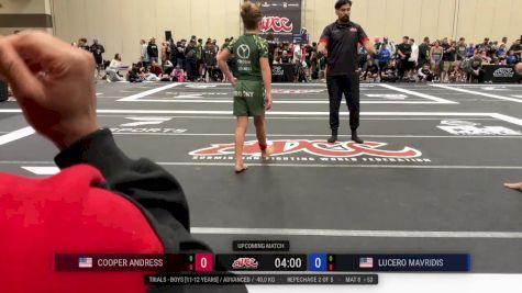 Cooper Andress vs Lucero Mavridis 2025 ADCC Orlando Open/Youth Trials