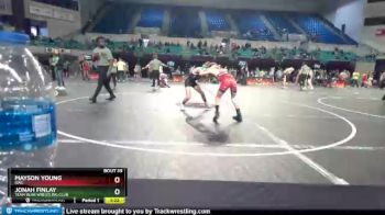 80 lbs Round 3 - Mayson Young, RWC vs Jonah Finlay, Team Bear Wrestling Club