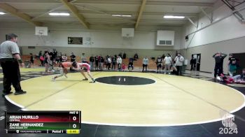 103 lbs Cons. Round 4 - Zane Hernandez, AWA/Snake Pit vs Arian Murillo, Central