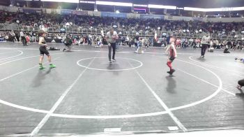 60 lbs Round Of 16 - Jaymes Laning, Cabot WC vs Rage Faulkner, Thoroughbred Wr Ac