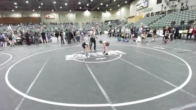 65 lbs Consi Of 8 #1 - Jack Shaw, Carson Valley Wildcats vs Parker Burns, Elk Grove Wr Acd