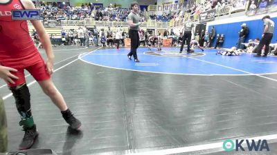 46 lbs Round Of 16 - Colt Gaddis, Grover Rains Wrestling Club vs Maculey Andrews, Hilldale Youth Wrestling Club