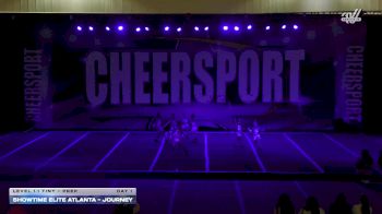 Showtime Elite Atlanta - Journey [2025 L1.1 Tiny - PREP Day 1] 2025 CHEERSPORT Cartersville Classic